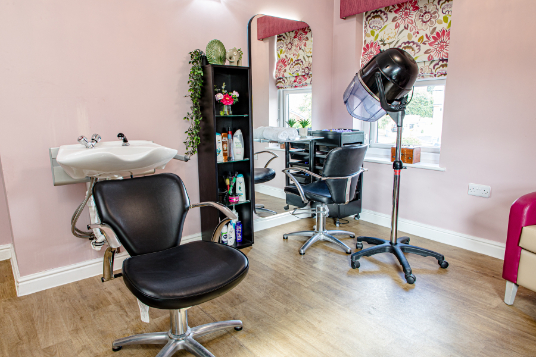 Hair Salon at Avalon Park Care Home